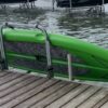 Paddle board rack for dock