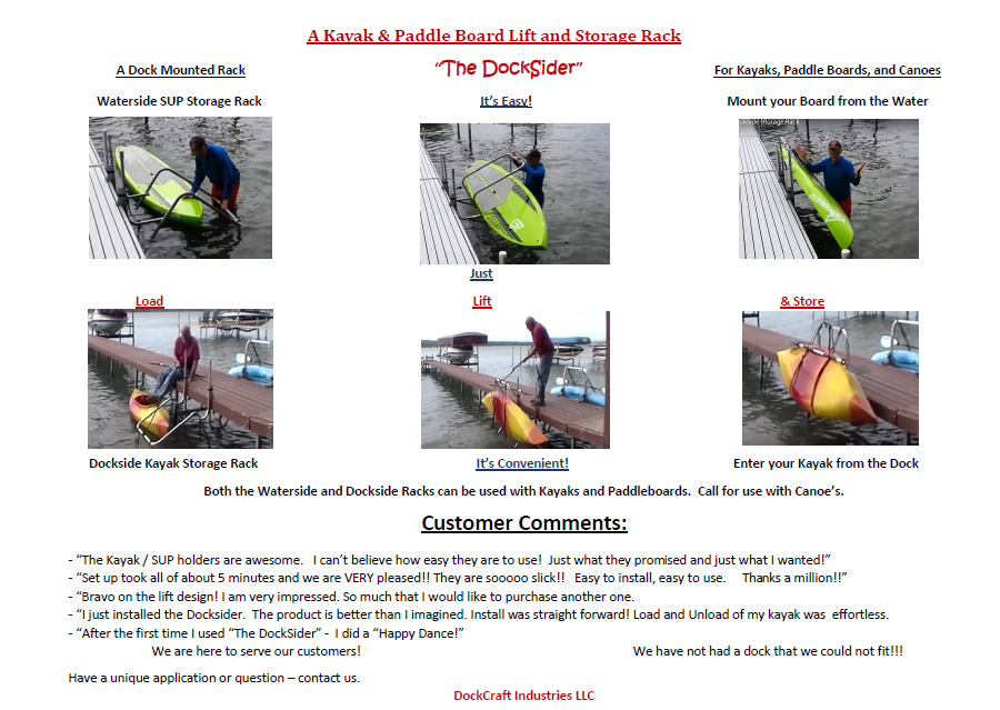 Kayak Brochure Page 3