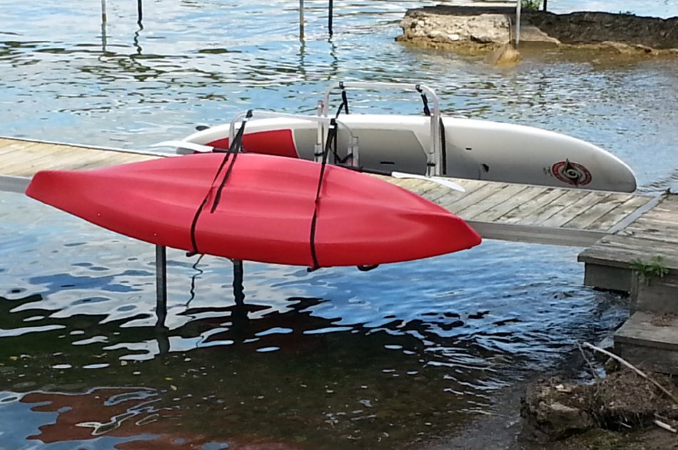 SUP and Kayak Rack for Dock
