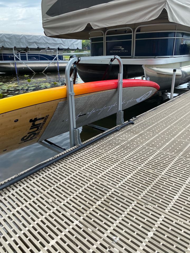 Paddleboard / SUP Lift & Storage Rack Dock or Water Entry Dock Craft