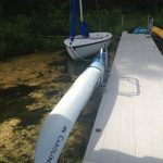 Kayak racks for dock