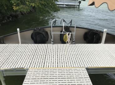 Canoe Lift and Storage for Dock Rack | Dock Craft