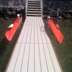 Kayak dock rack