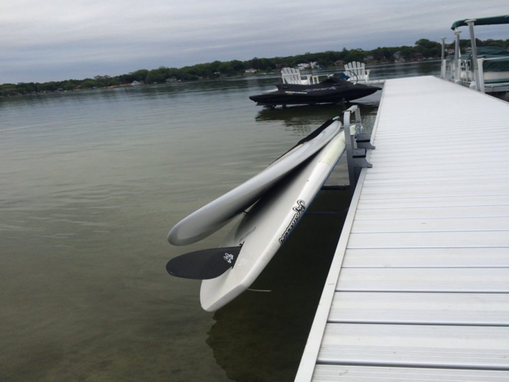 Paddleboard / SUP Lift & Storage Rack Dock or Water Entry Dock Craft