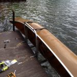 Canoe Dock Storage Rack