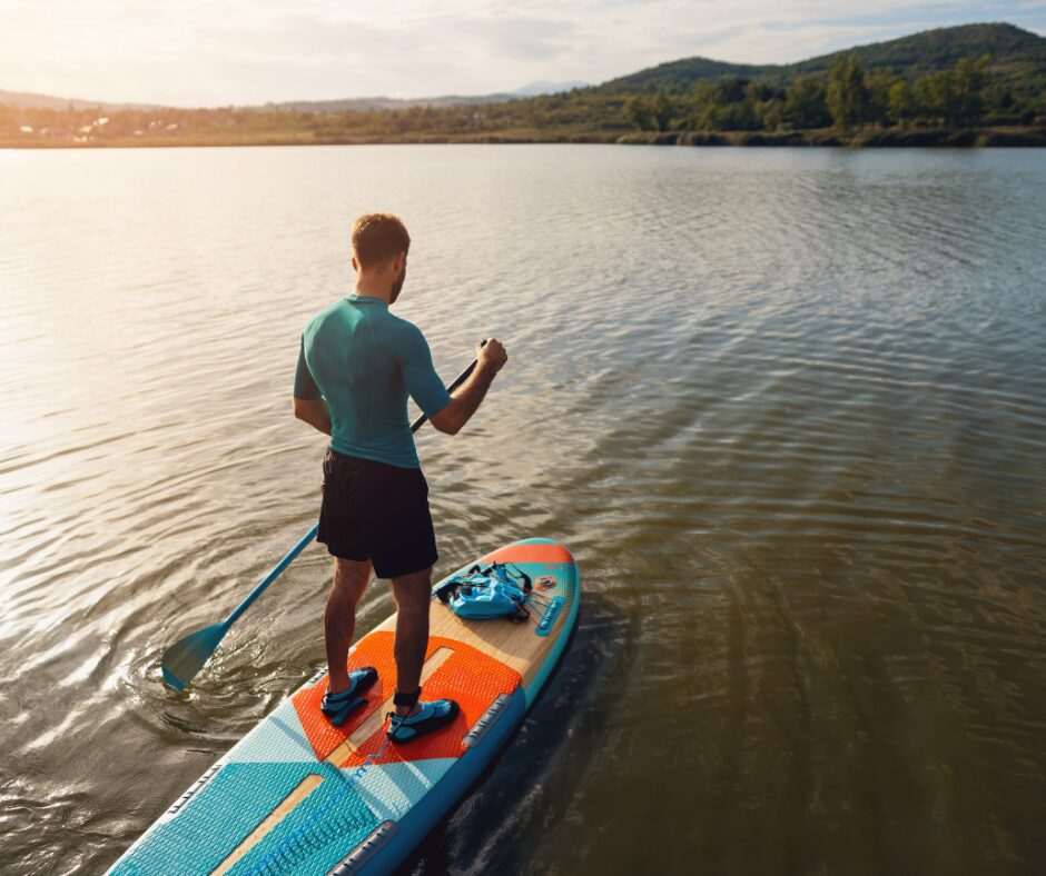 How to Stand Up Paddleboard Using the Docksider Storage Rack