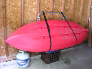 Kayak rack for garage